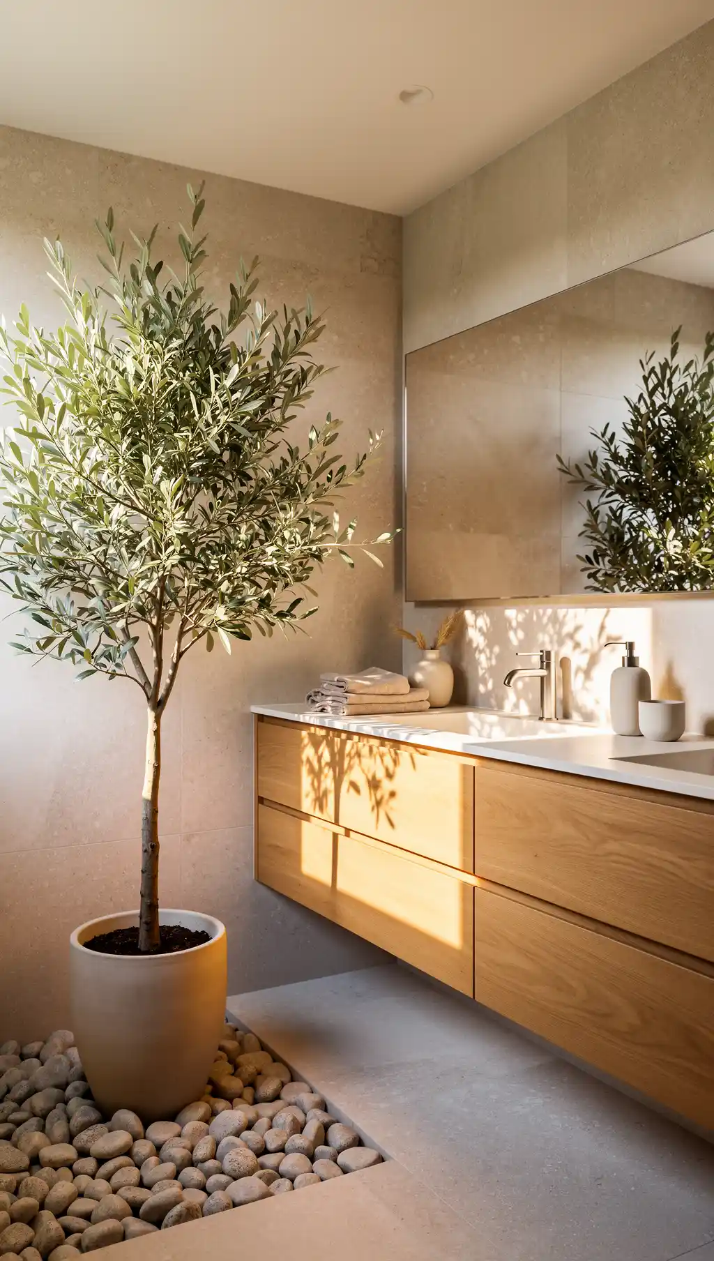 Japandi Bathroom Decor 4