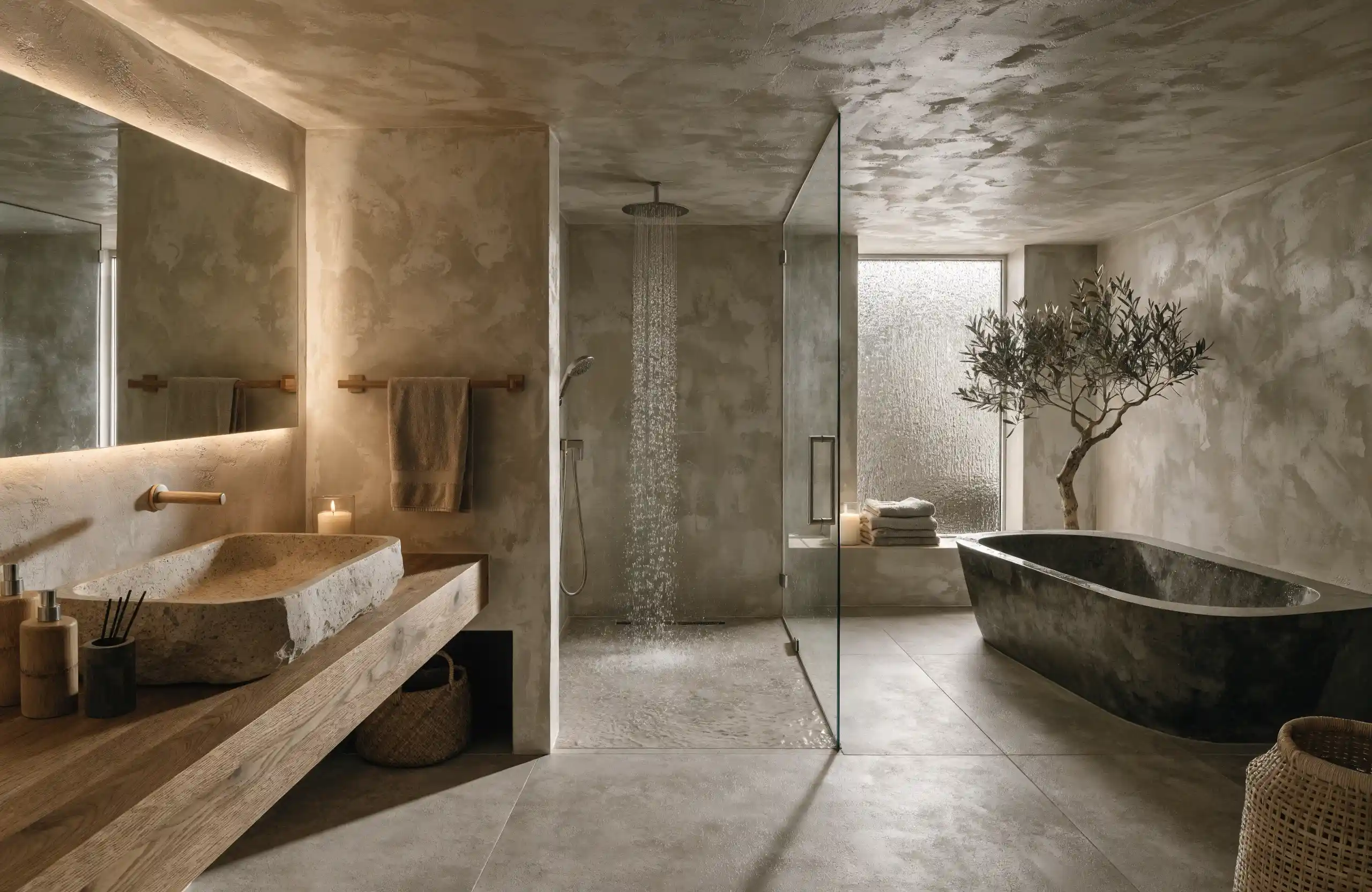 Japandi Bathroom Decor Featured