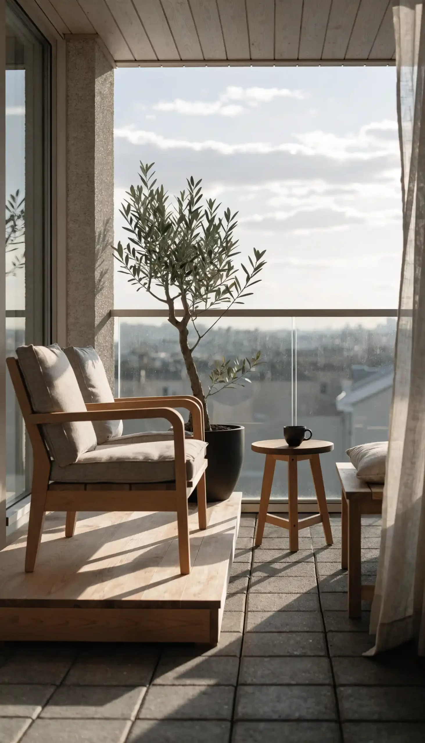 Small Apartment Balcony Decor 8