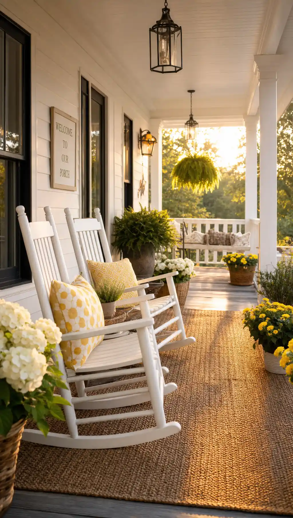 summer front porch decor 1