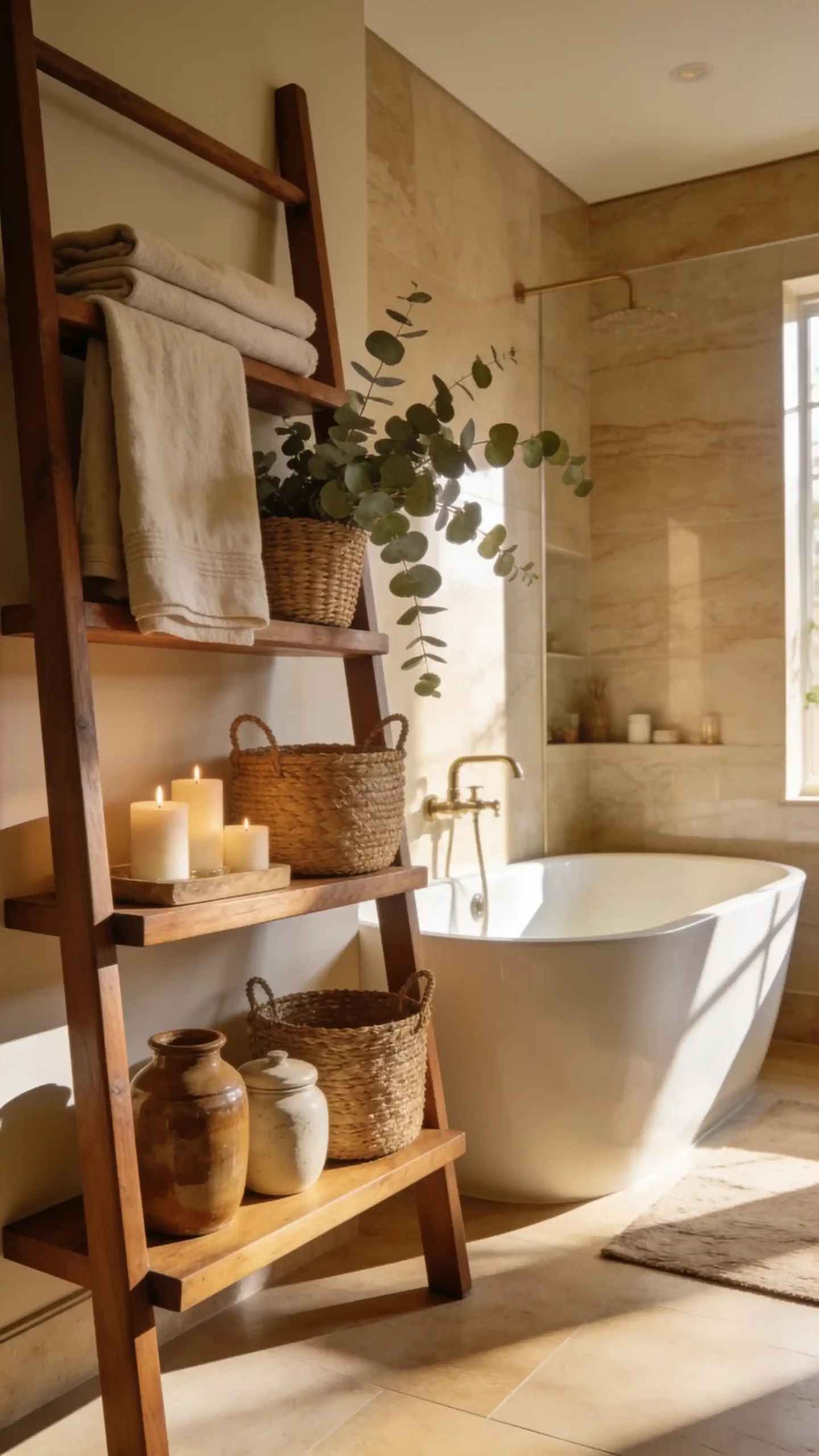 Bathroom Shelf Decor Ideas 6
