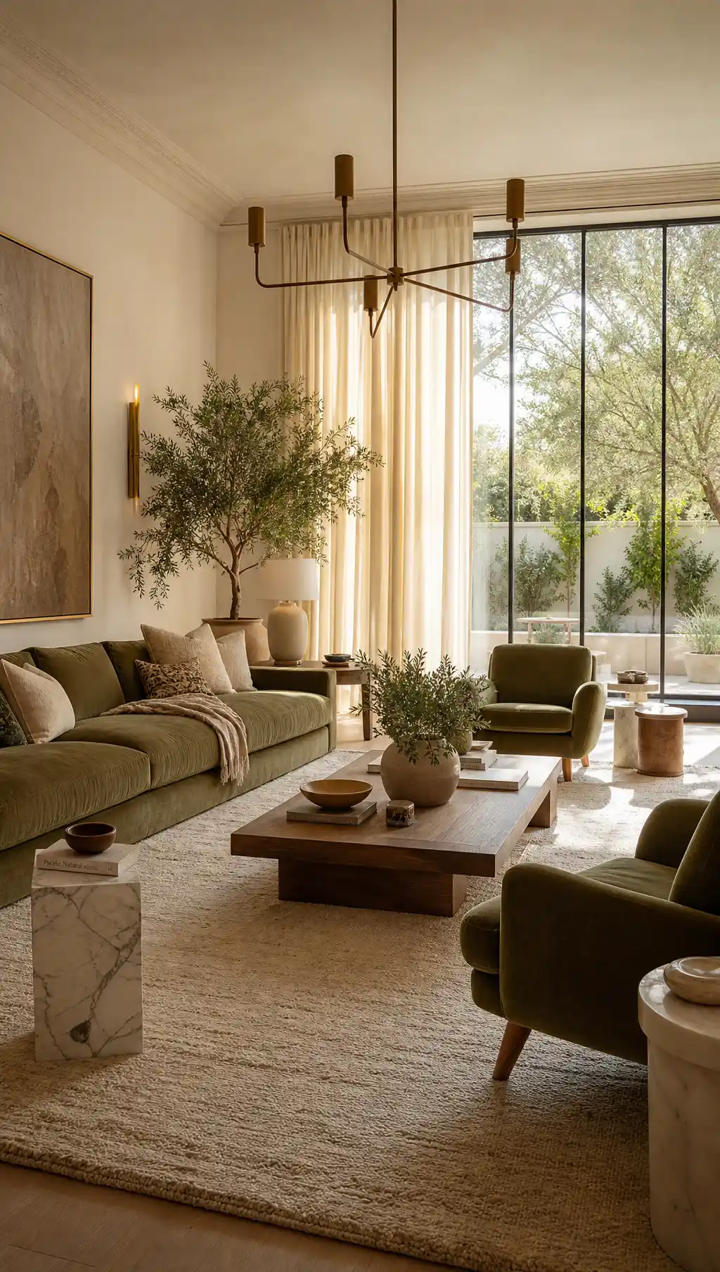 Green Living Room Ideas 11