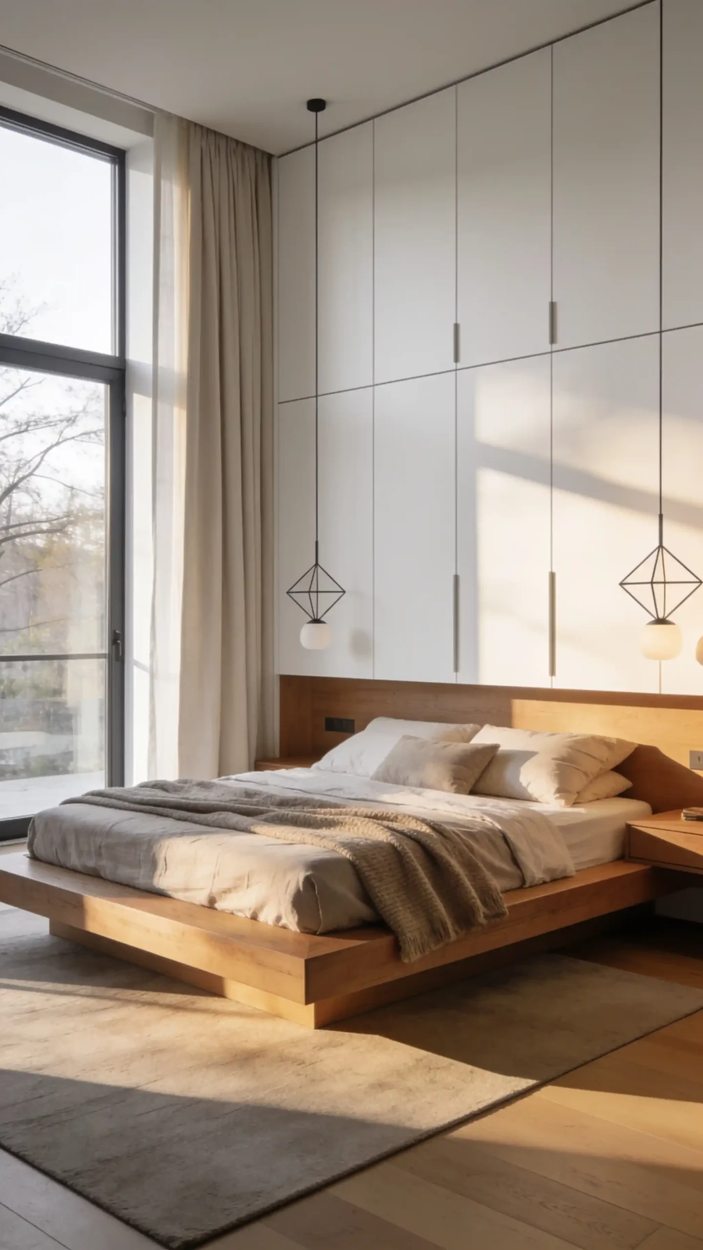 Scandinavian Bedroom Idea 9