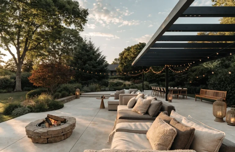 backyard patio designs featured