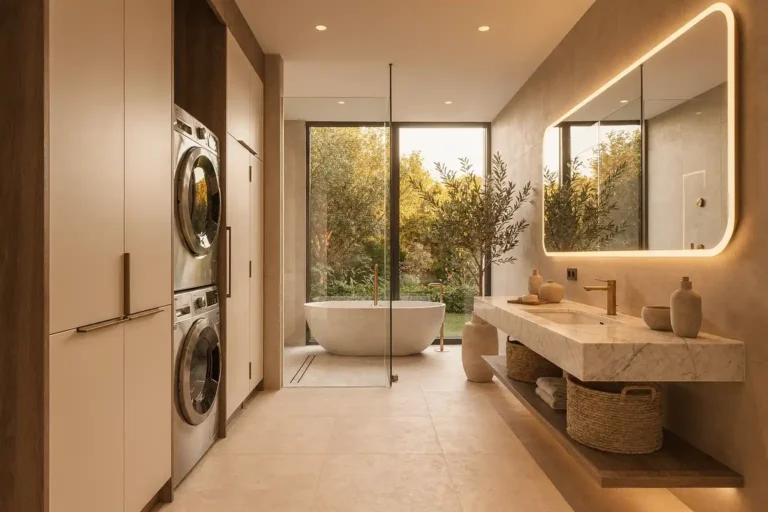 Laundry Room Bathroom Combo featured